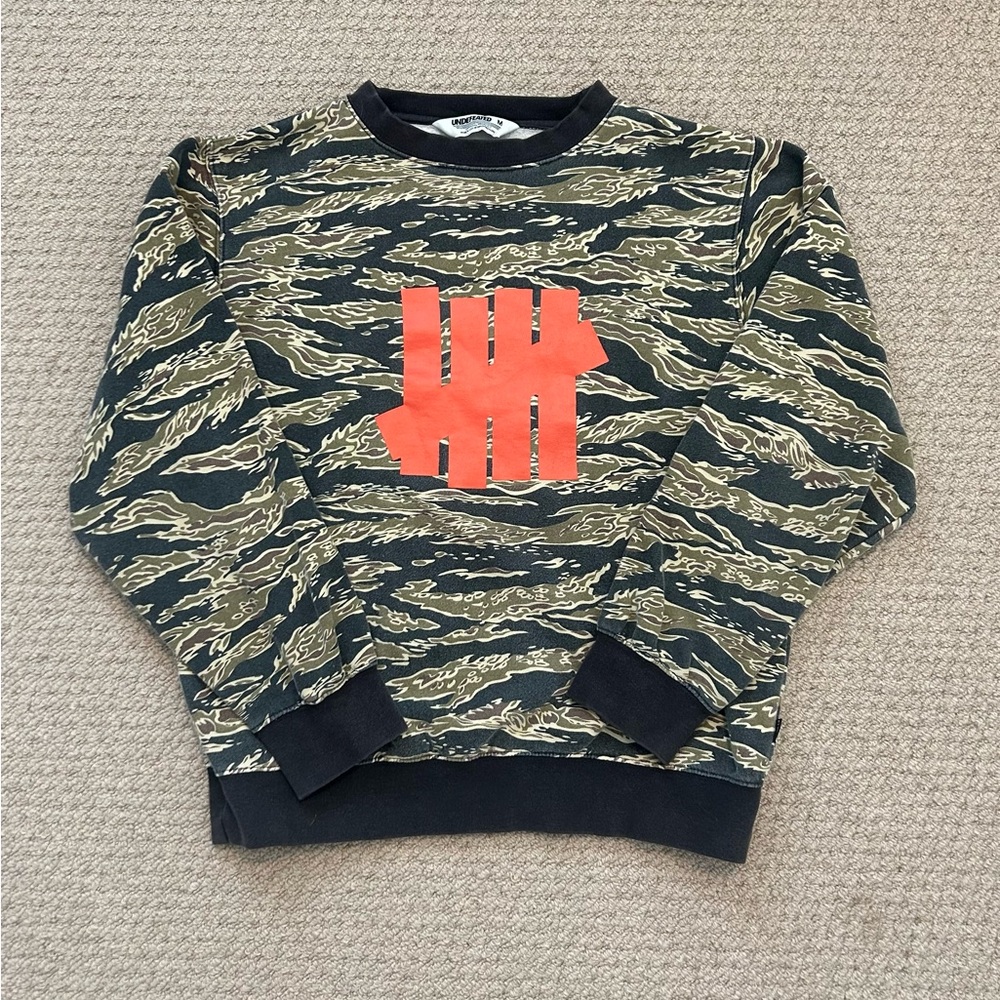 UNDEFEATED 5 Strikes Tiger Camo Sweatshirt